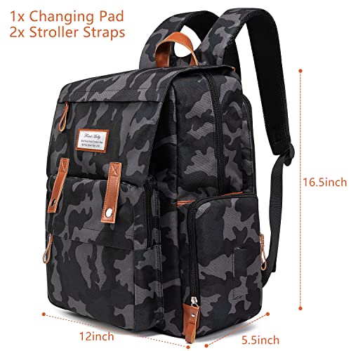 Pink Diaper Bag Backpack I1524