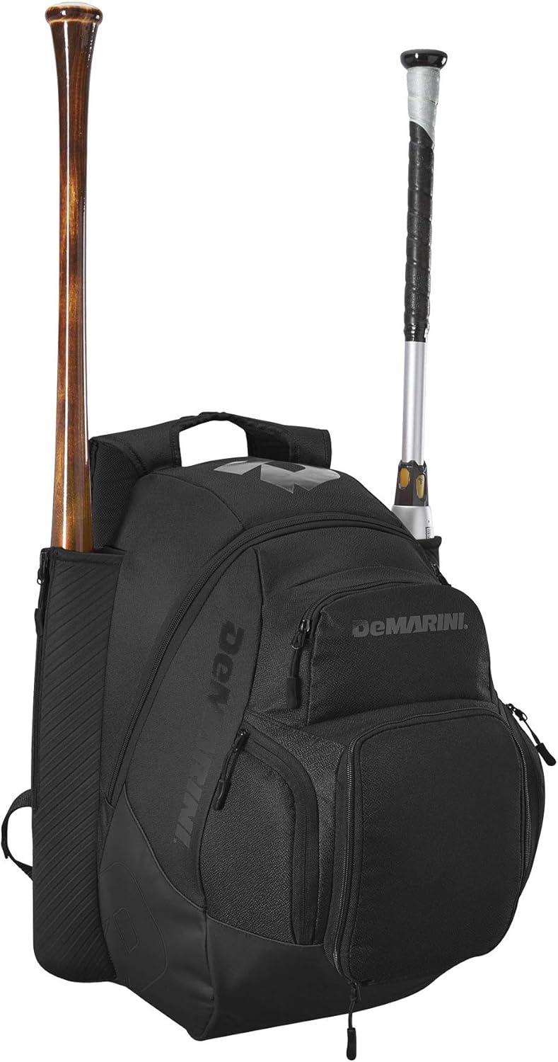 Black Baseball Backpack U88782