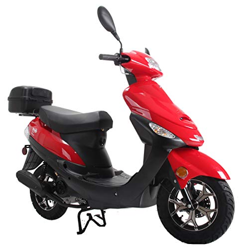 50cc Gas Moped with 10" Aluminum Wheels N299