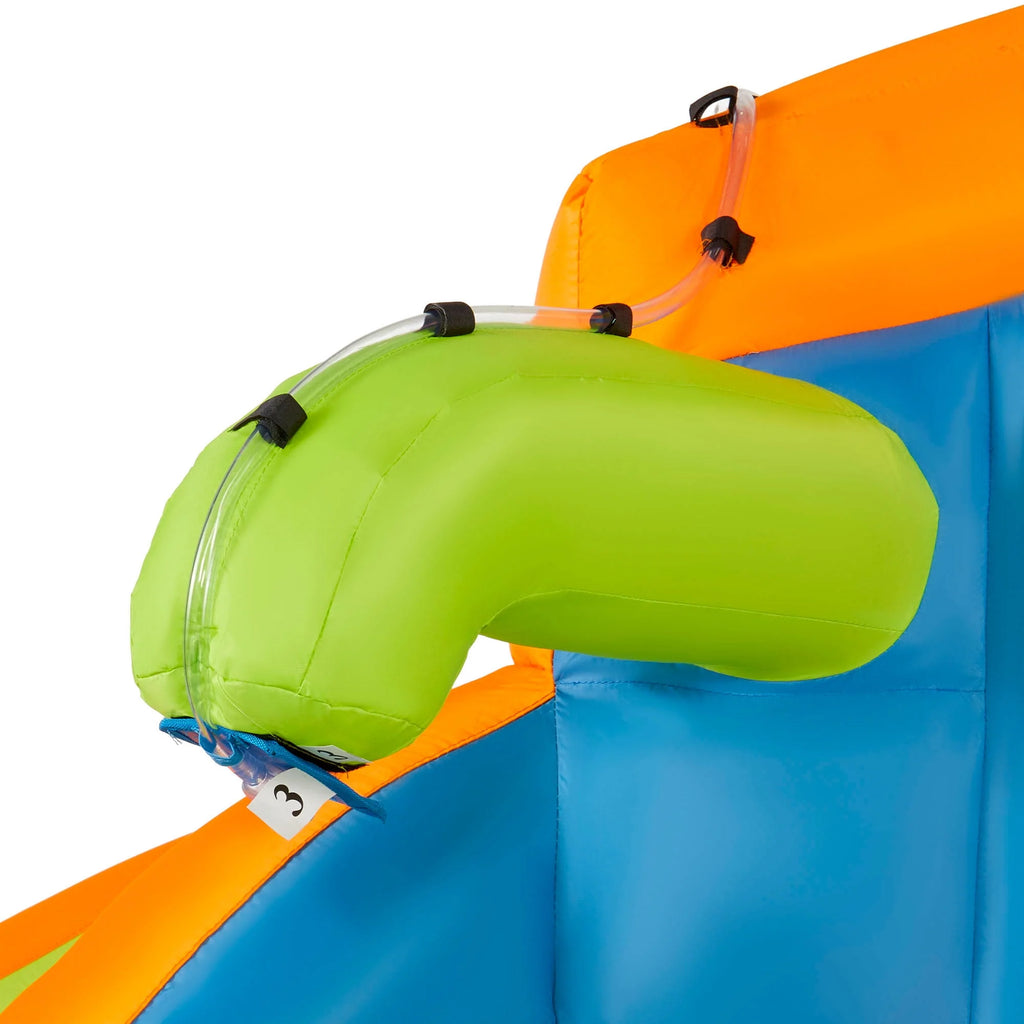 Inflatable 2 Lane Water Slide Splash Pool O15779