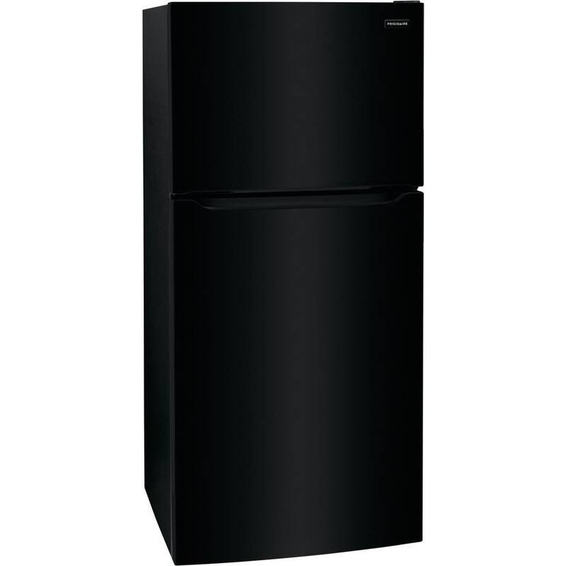 Top Freezer Refrigerator in Black E63640