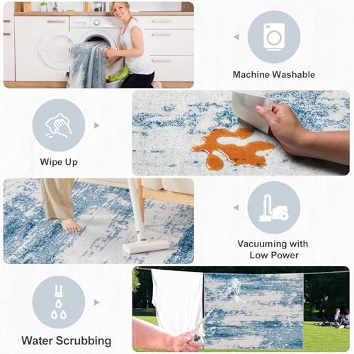 8x10 Washable Non-Slip Area Rug H76865