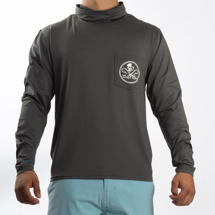 Black Heather Performance Tee F841215