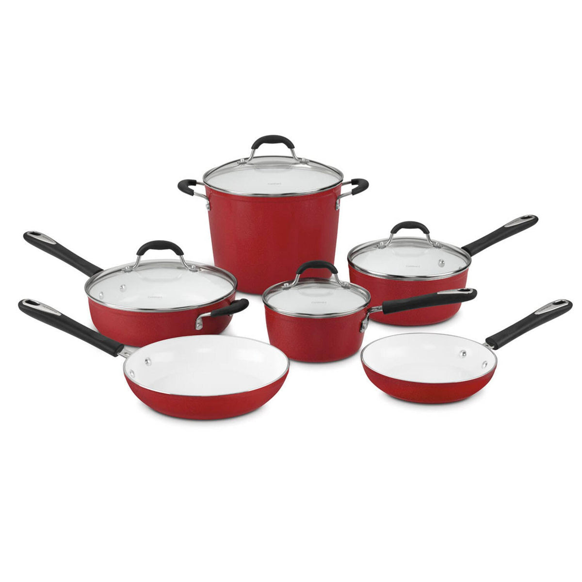 10 Pc Non-Stick Cookware Set A4603