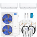 45,000 BTU 2 Zone Ductless Mini Split Air Conditioner and Heat Pump O86465