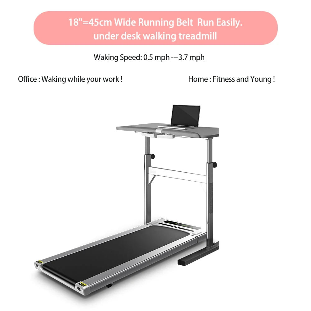 Folding Portable Treadmill with Wide Tread Belt X513708