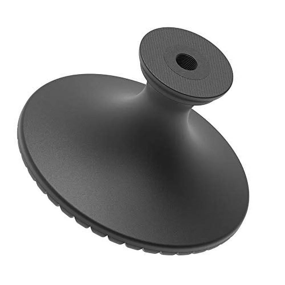 Matt Black Round Cabinet Knobs 9-Pack D61104