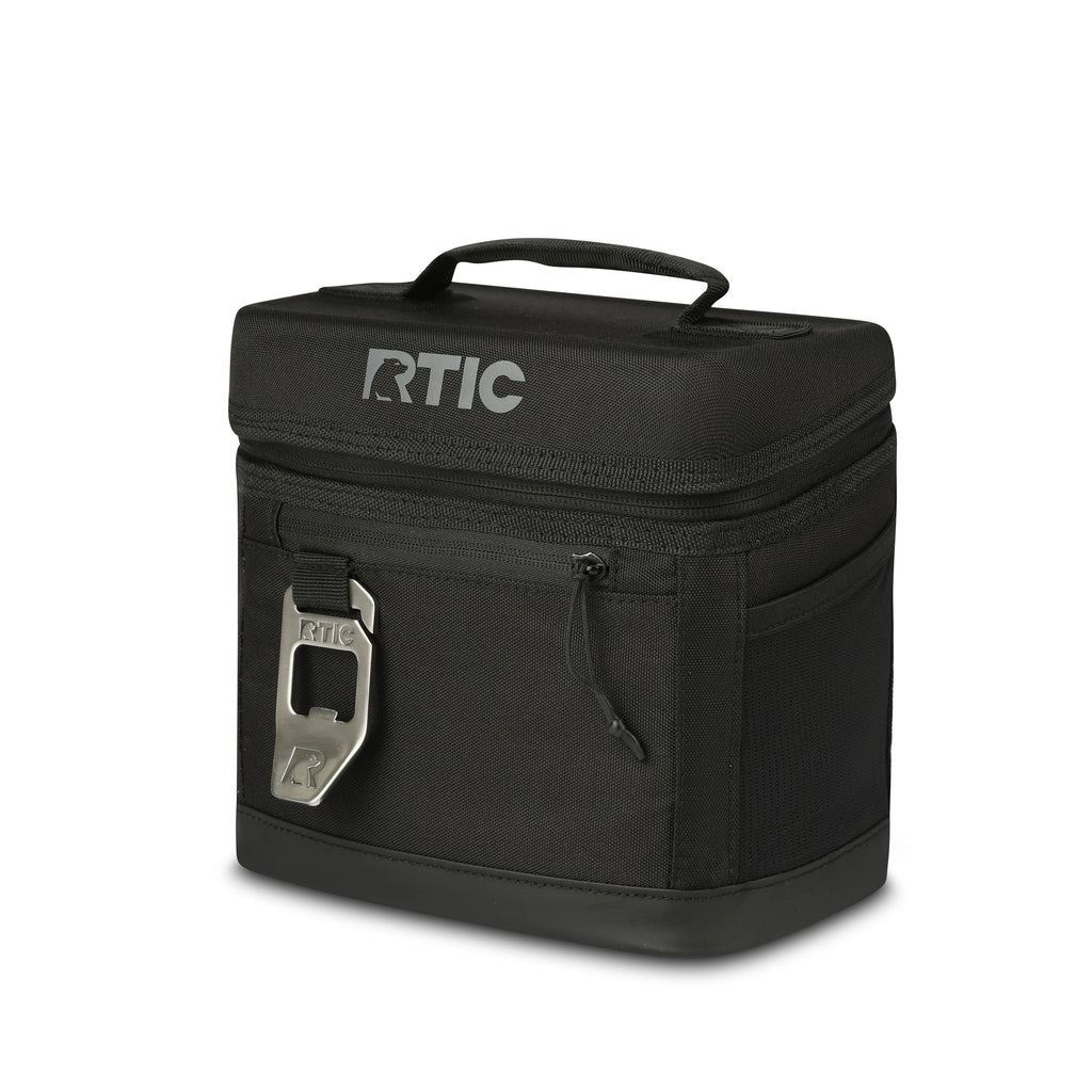 6 Can Insulated Soft Cooler, Black R910