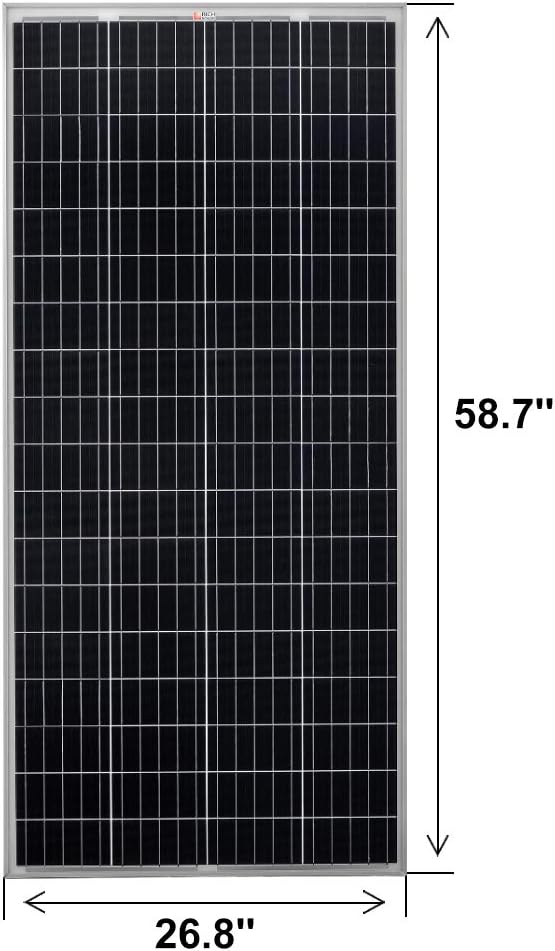 200 Watt 24 Volt Monocrystalline Solar Panel P401