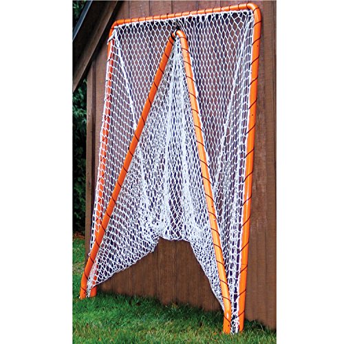 6 x 6-Feet Orange Lacrosse Folding Goal P828
