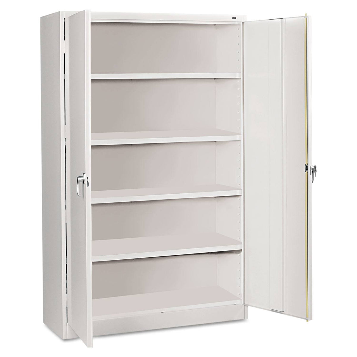 Light Gray 5 Shelf 2 Door Steel Storage Cabinet D49559