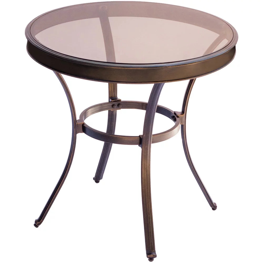 3-Piece Bistro Set with Glass-Top Table Z84387