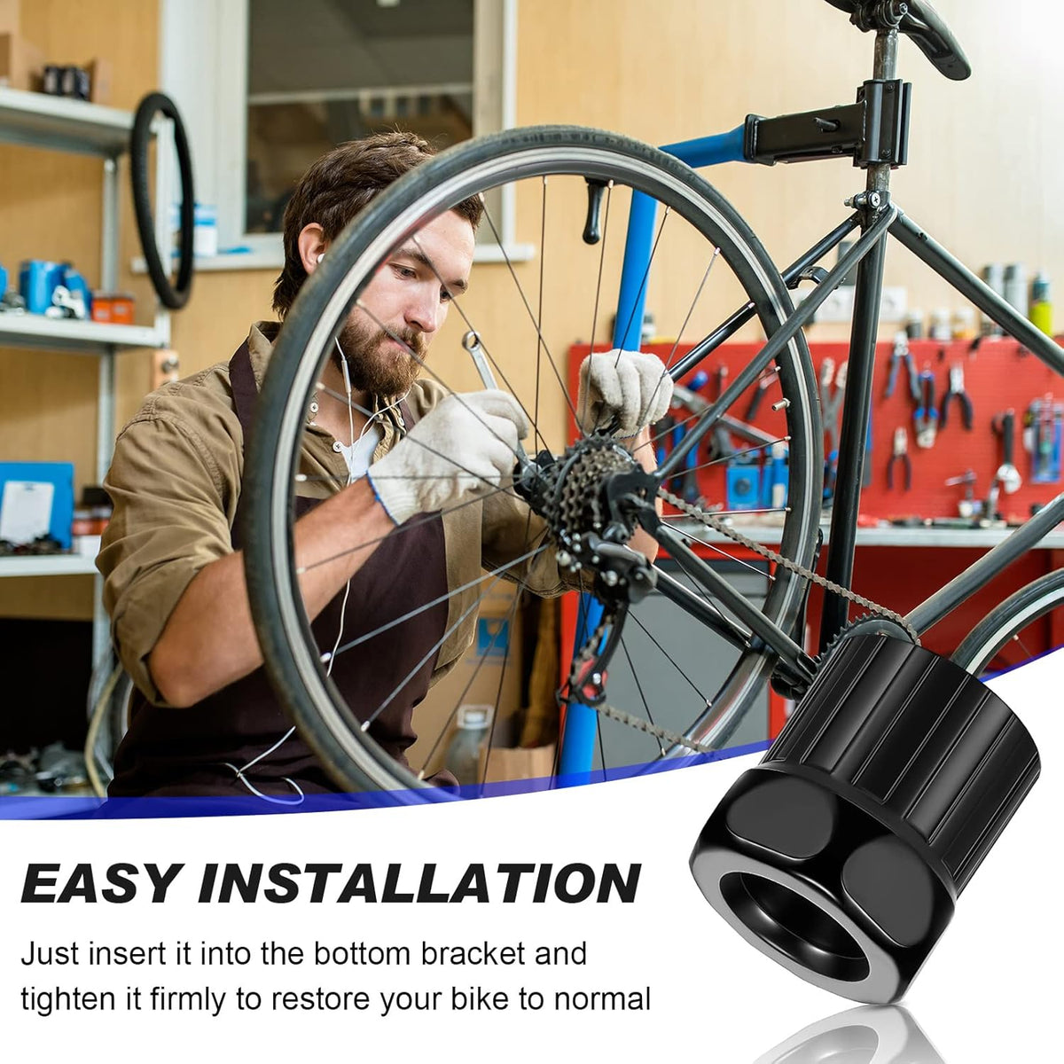 Black Bike Cassette Removal Tool F170820