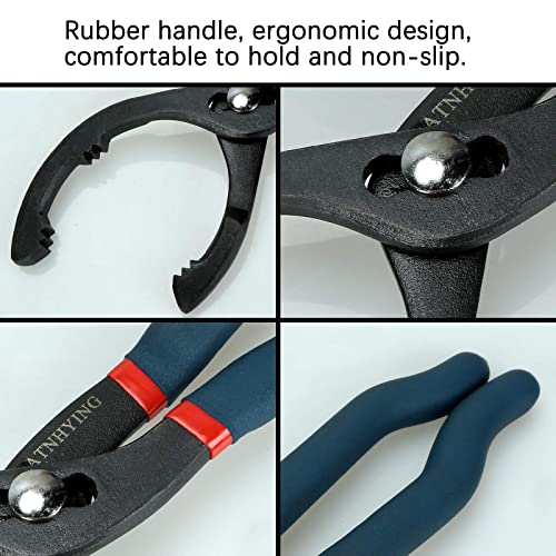 12" & 16" 2pcs Adjustable Oil Filter Pliers T1609