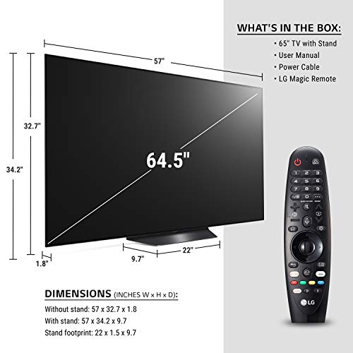 65" 4k Smart TV with 120Hz Refresh Rate A32293