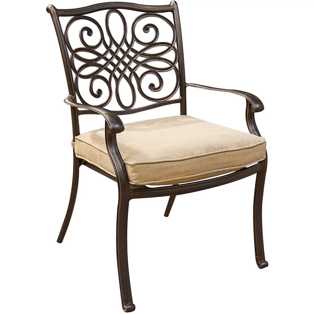 3-Piece Bistro Set with Glass-Top Table Z84387