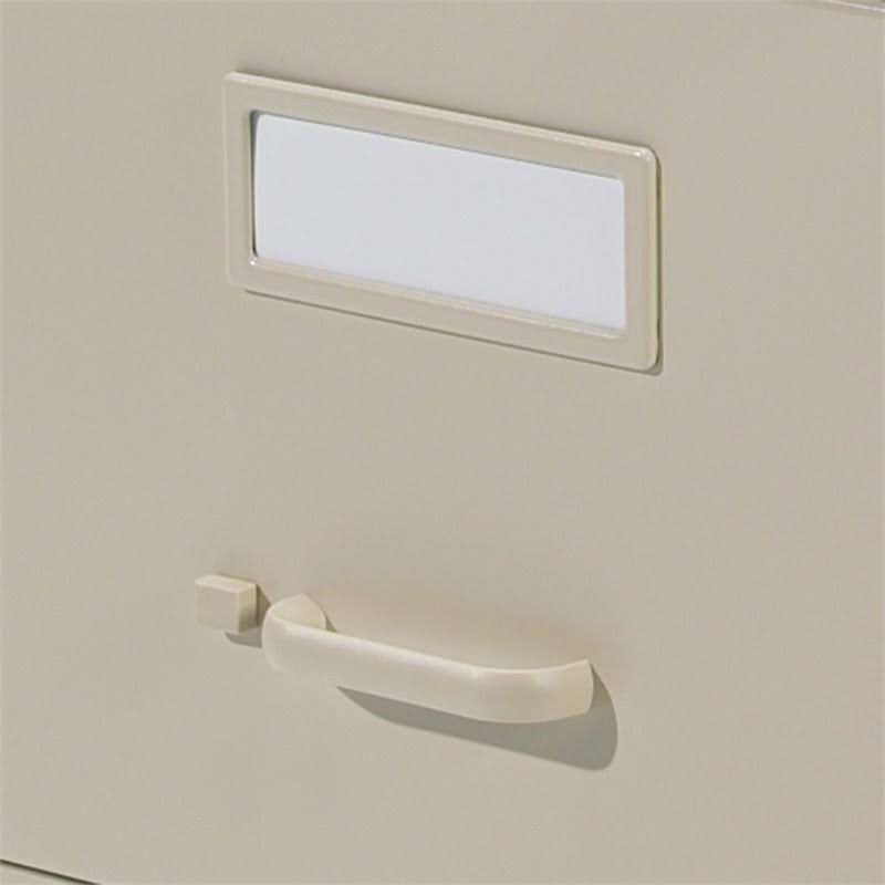 2 Drawer Legal Size Low Profile Metal File Cabinet Black N589
