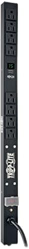 Metered PDU, 15A, 8 Outlets, 120V, 15 ft. Cord, 0U Vertical Rack-Mount Power X924827