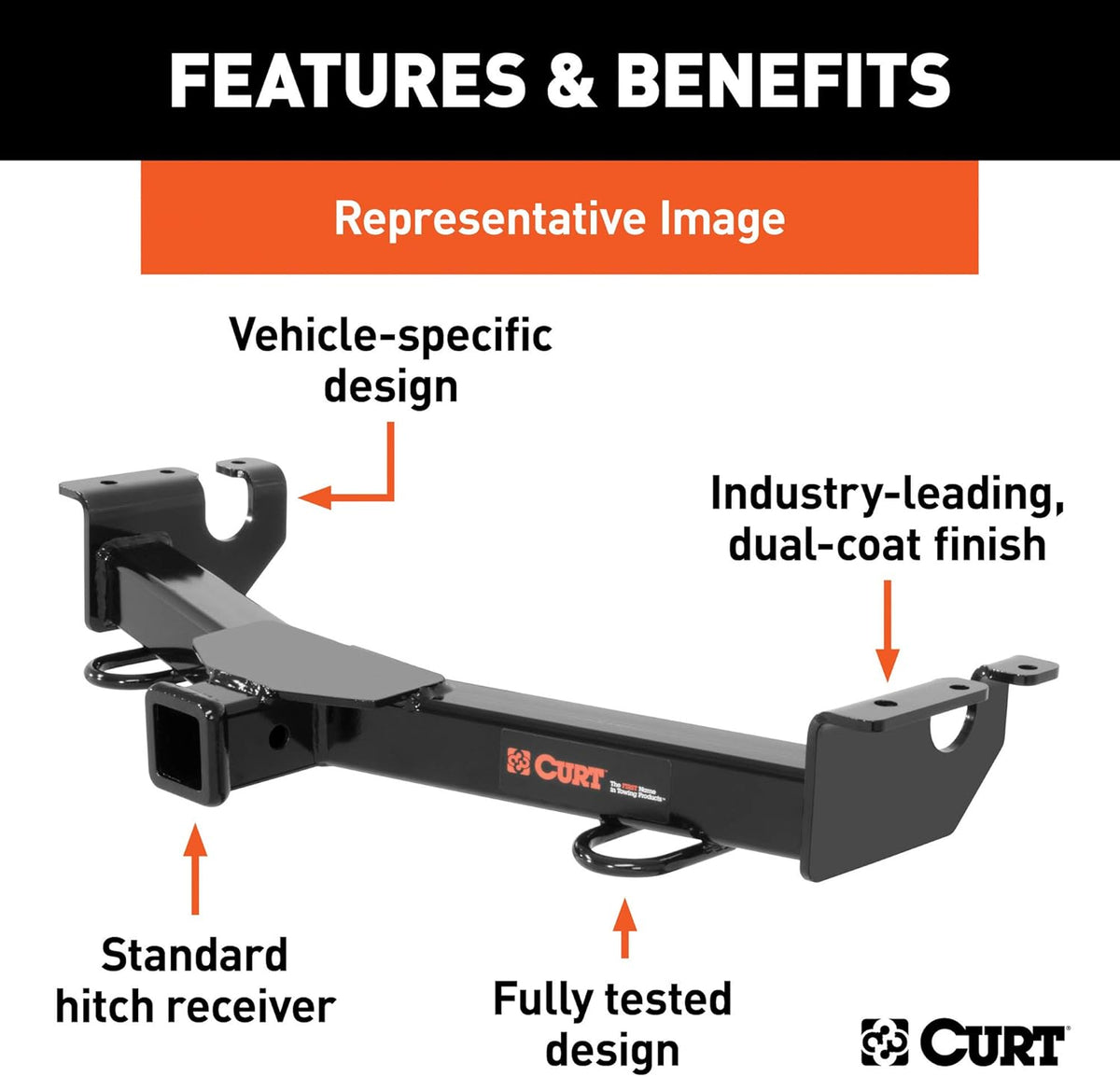 2-Inch Front Receiver Hitch I5136