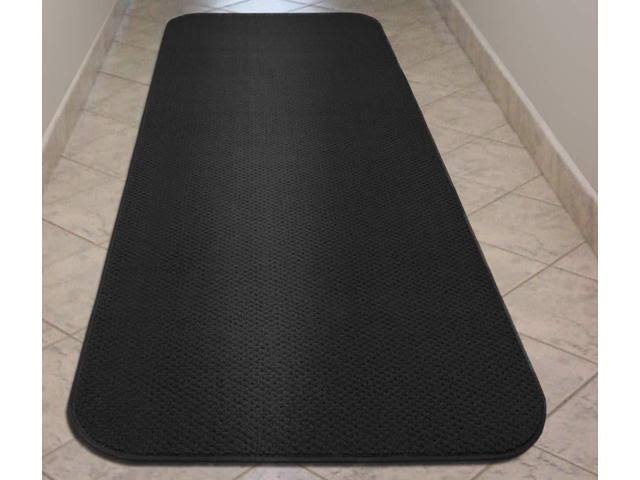 Skid-Resistant Carpet Runner Black 24 ft. x 27 in. I35784