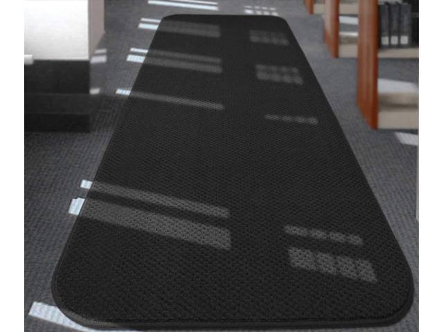 Skid-Resistant Carpet Runner Black 24 ft. x 27 in. I35784