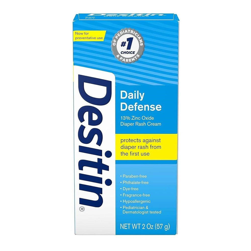 4 oz and 2 oz Bundle Pack Diaper Rash Cream with Zinc Oxide G7794