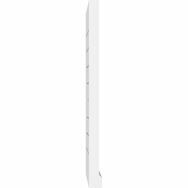 Vertical Surface Mount PVC Gable Vent U996421
