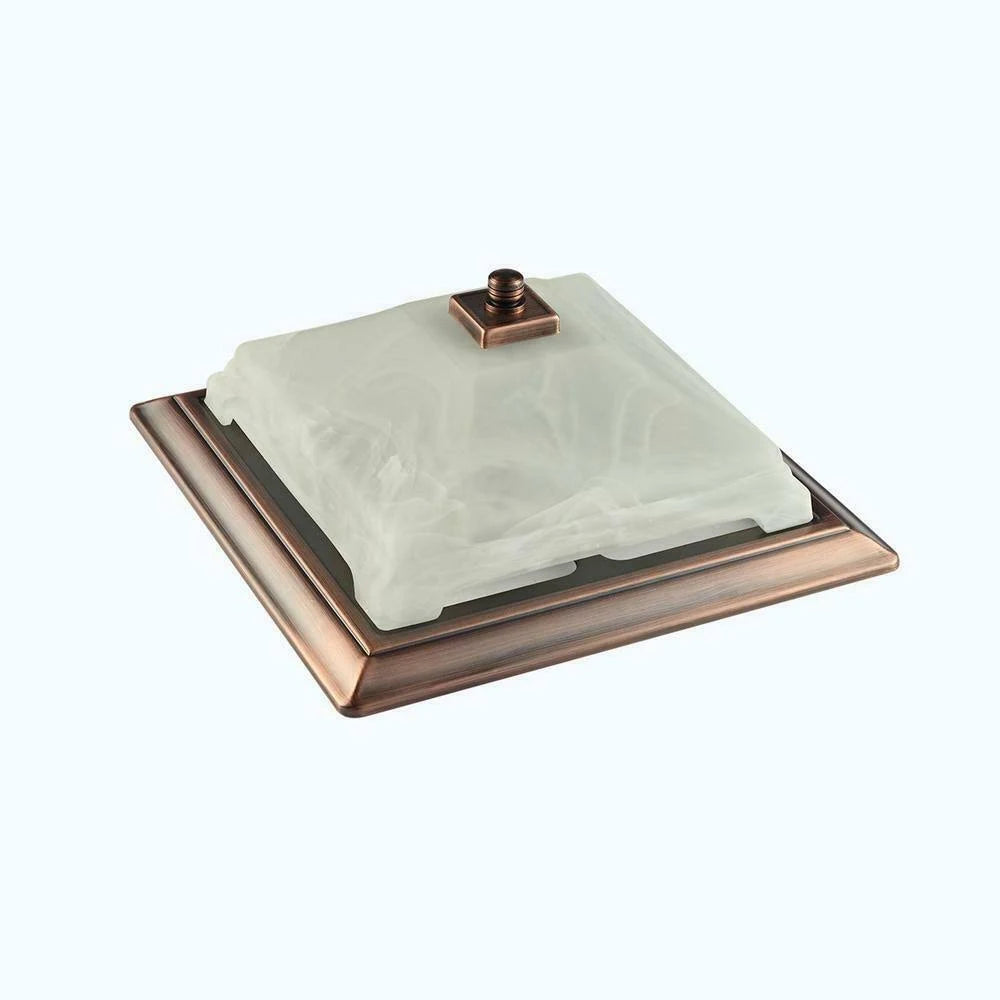 Oil Rubbed Bronze 110CFM Ceiling Light and Exhaust Bath Fan L62900