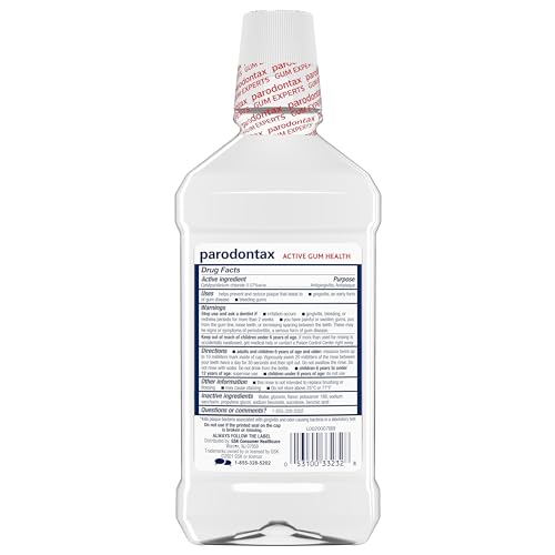 Mint Antiplaque Antigingivitis Mouthwash, 3x16.9 Fl Oz S642