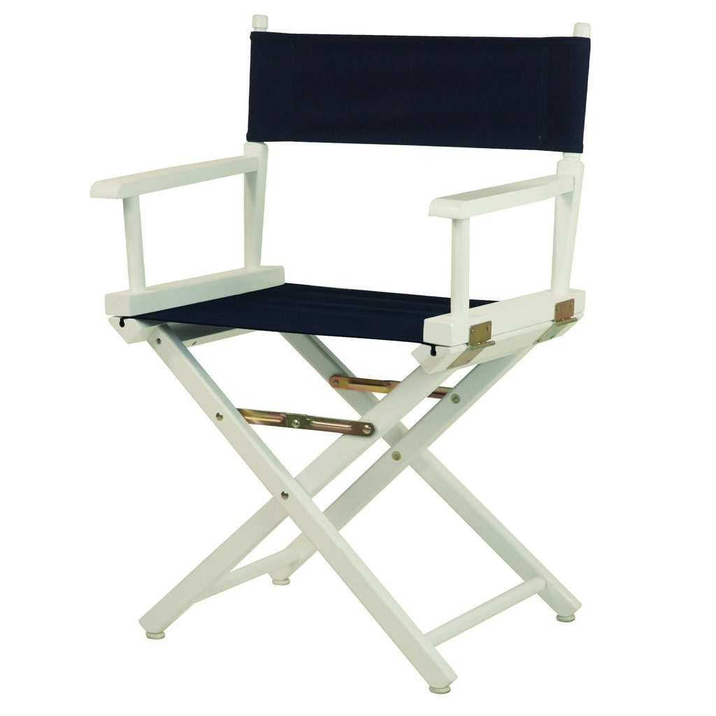 18x22 Director's Chair White Frame Purple Canvas G65291