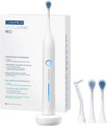 Electric Hydrosonic Toothbrush with 3 Brush Heads and Travel Case O943