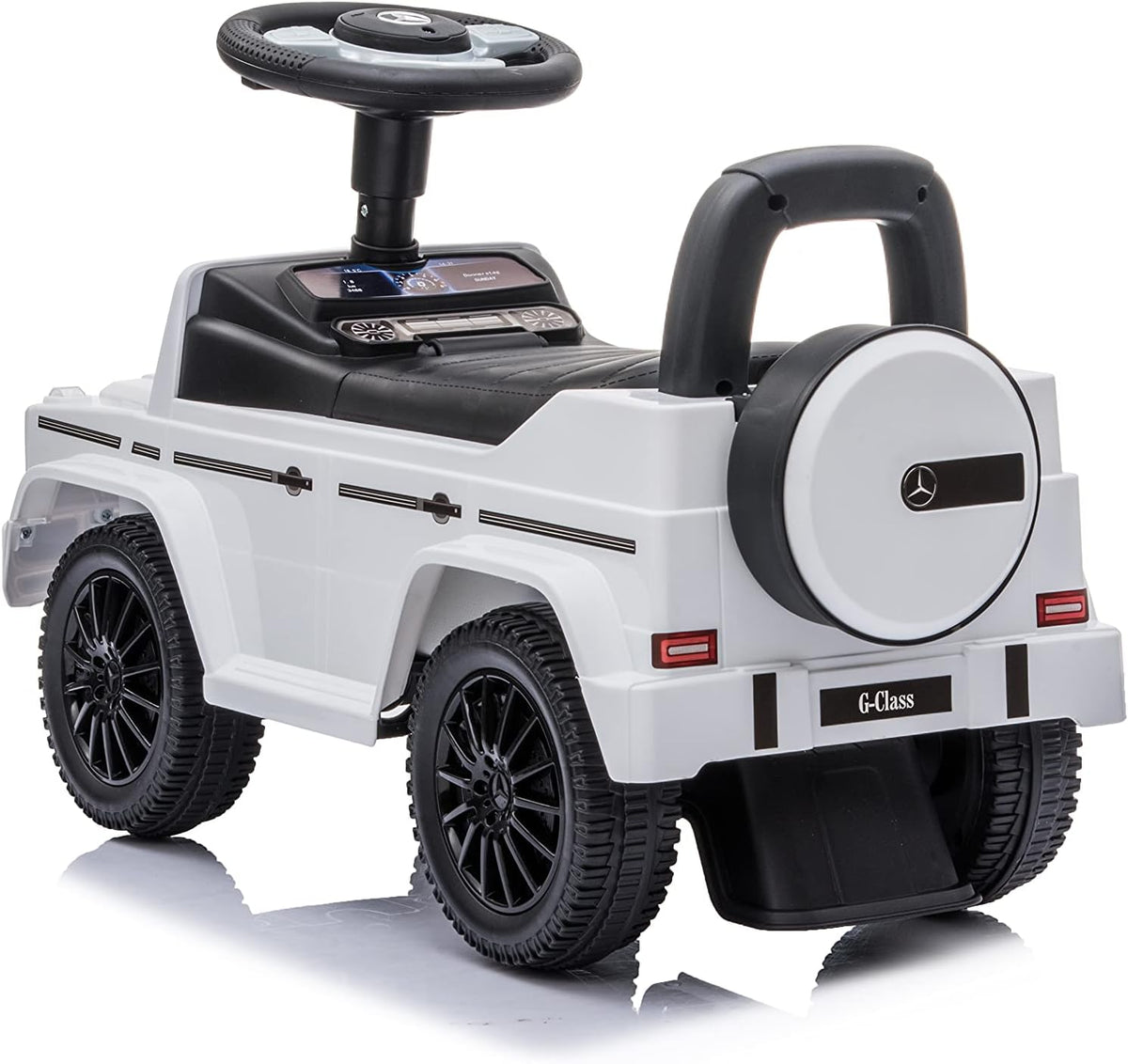 White Push Car J404