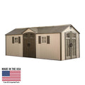 20 ft. x 8 ft. Outdoor Storage Shed Desert Sand A831