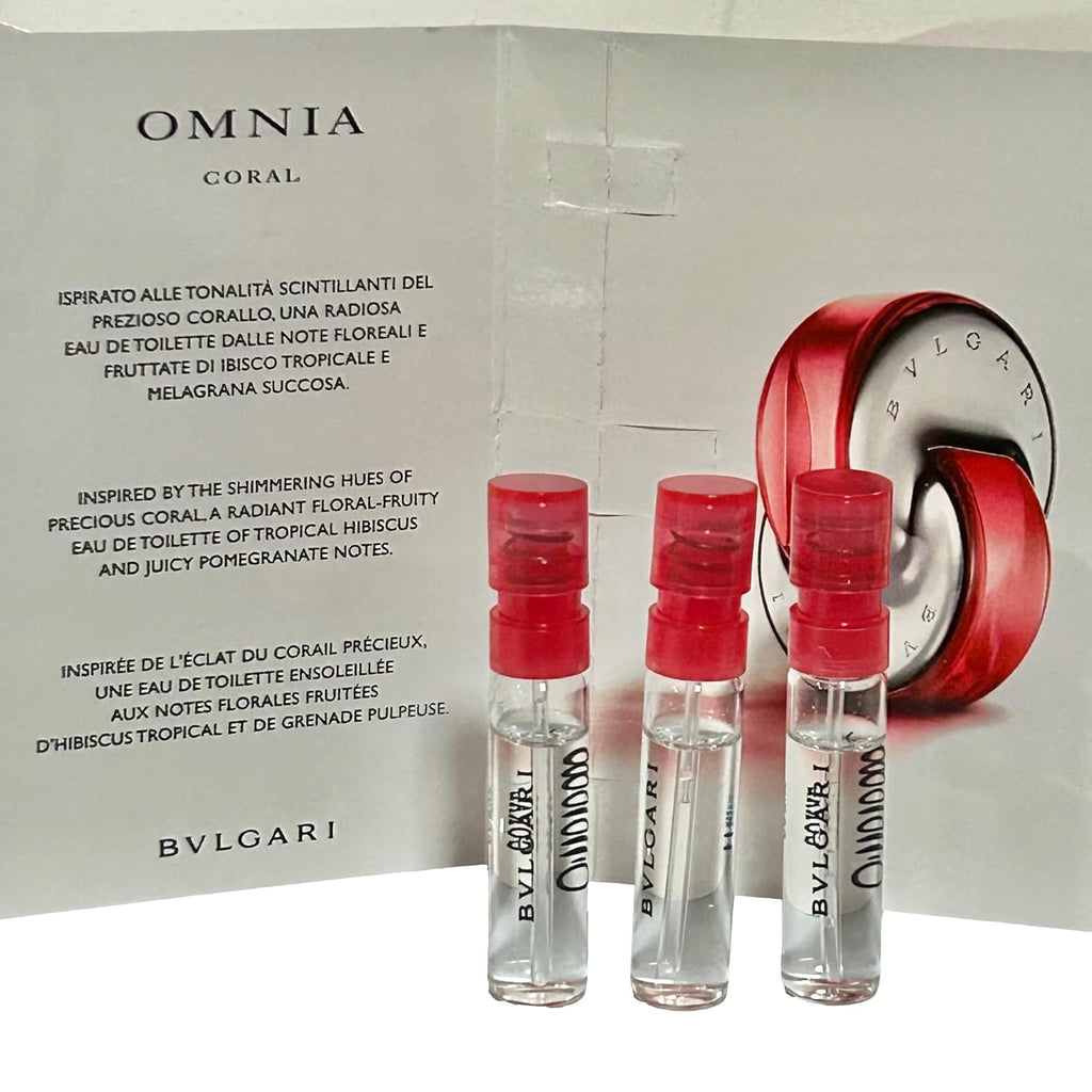 1.5 ml / 0.05 Fl Oz Eau De Toilette Spray Sample Vials (Pack of 3) D84115