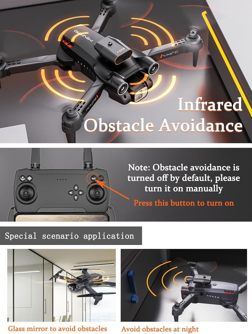 1080P HD FPV Camera Drone with 2 Batteries C713