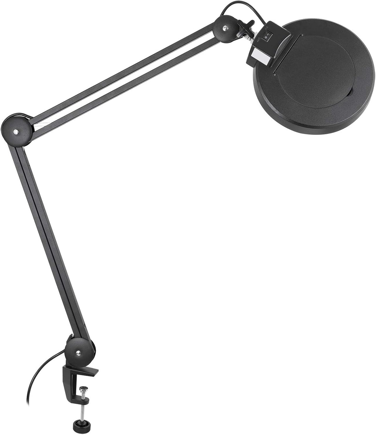 8x Magnifying Glass Architect Lamp with Desk Clamp Mount N530