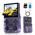 Retro Handheld Game Console with 64GB TF Card, 3.5 Inch IPS Screen Black L55869