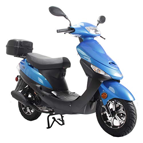 50cc Gas Moped with 10" Aluminum Wheels N299