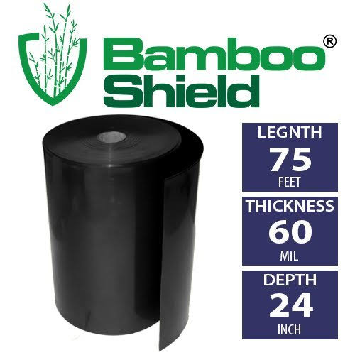 75 Feet Long x 24 inch x 60 Mil Bamboo Root Barrier W11057