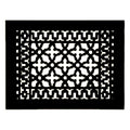 Black 10-in x 14-in Cast Iron Floor Register E201438