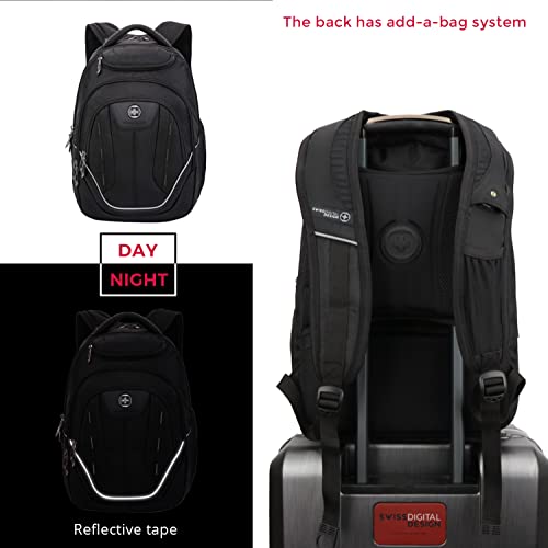Large Backpack with USB Charging Port and RFID Protection X907