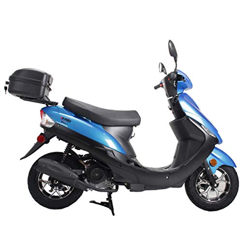 50cc Gas Moped with 10" Aluminum Wheels N299