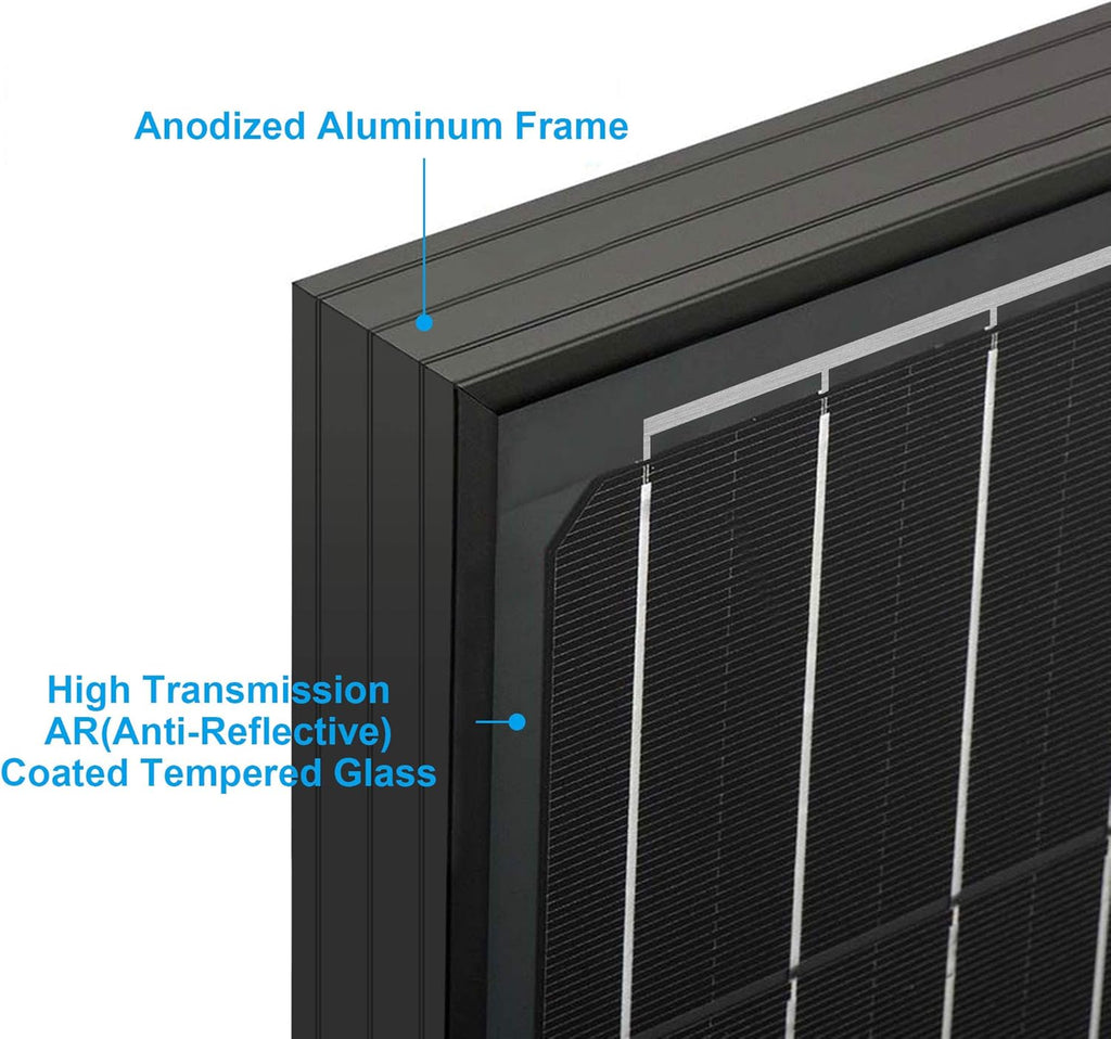 600 watt Black Mono Solar Panels T833057
