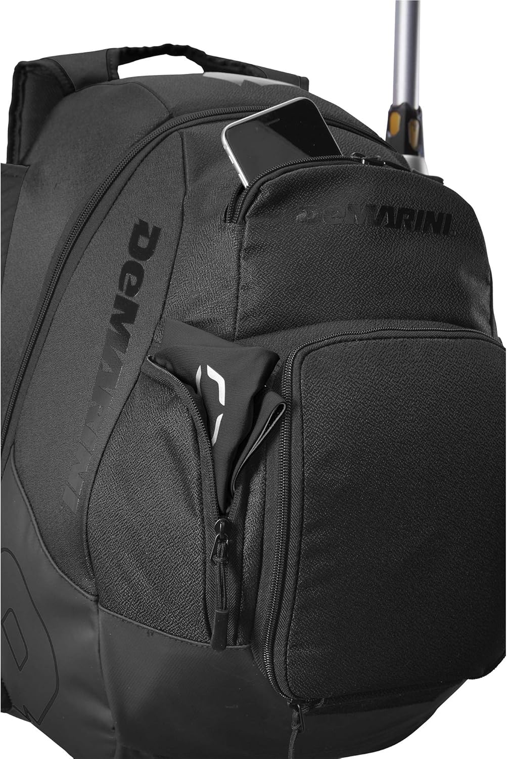 Black Baseball Backpack U88782