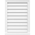 Vertical Surface Mount PVC Gable Vent U996421