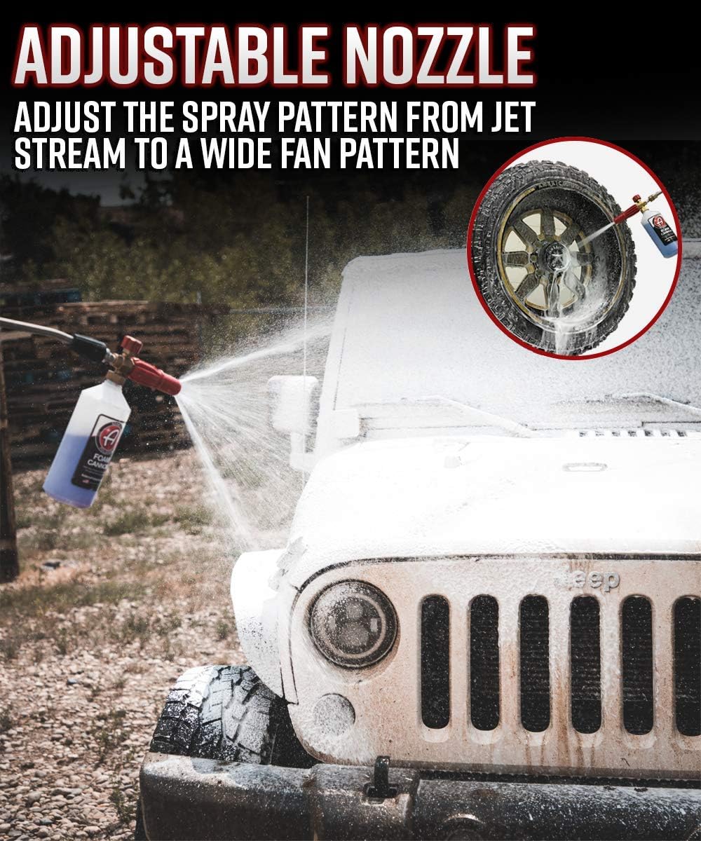 Foam Cannon & Snub Nose Combo Pressure Washer Tool C432438