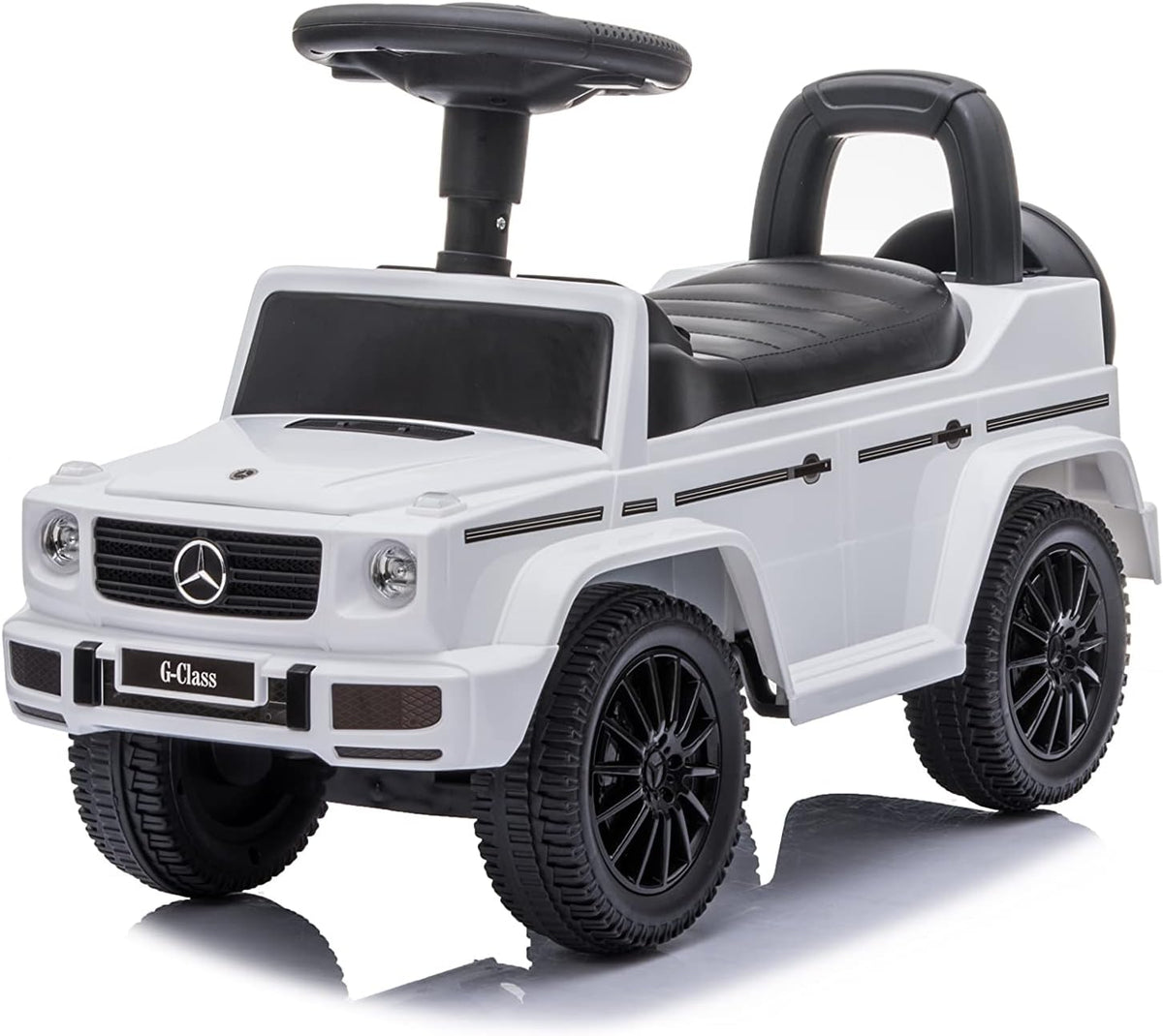 White Push Car J404