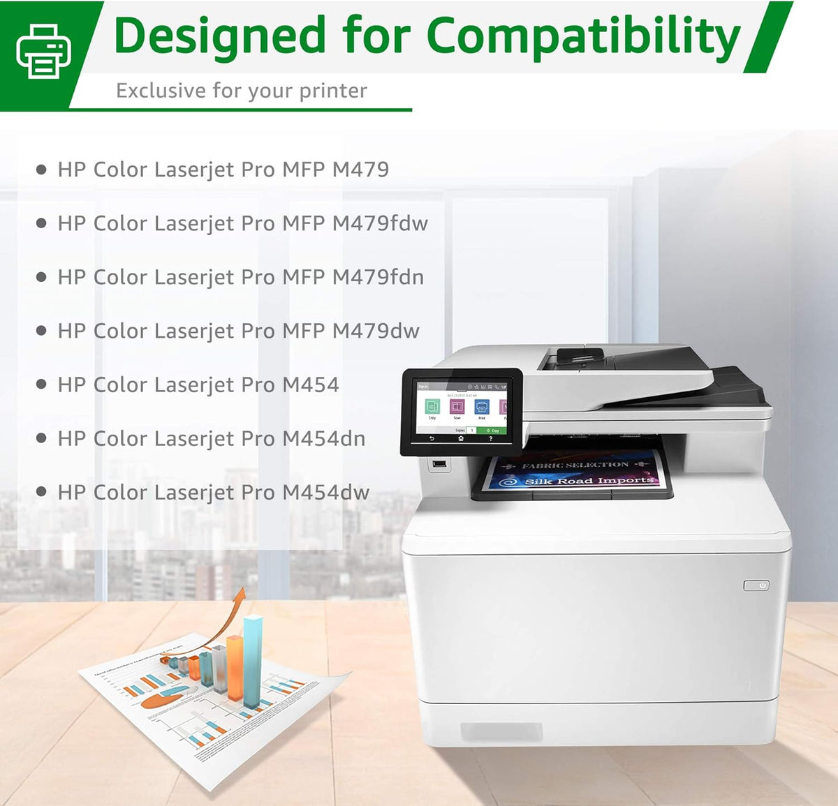 Compatible Toner Cartridge Replacement 1 Black O2406