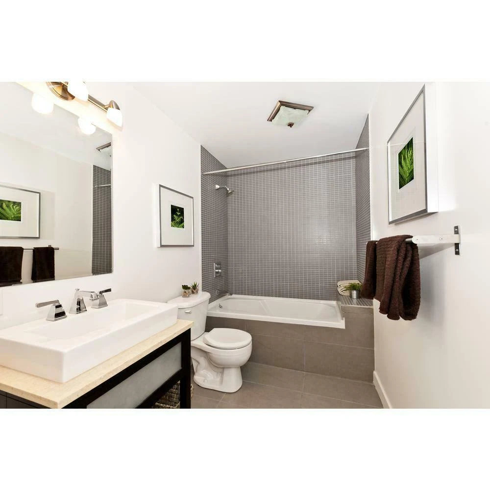 Oil Rubbed Bronze 110CFM Ceiling Light and Exhaust Bath Fan L62900