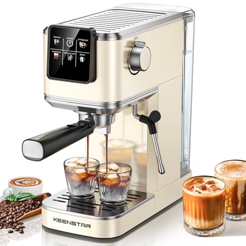 Espresso Machine with Milk Frother Steam Wand, 40oz Water Tank Z33345